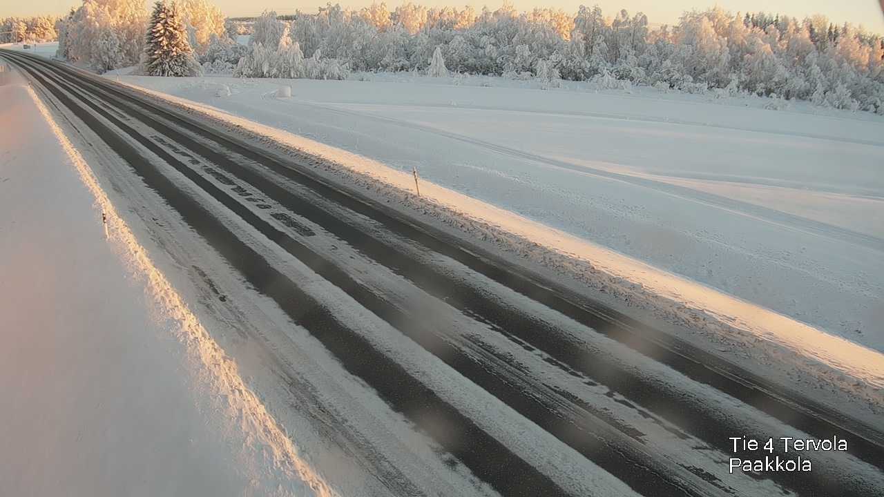 Weather Camera Image Väg 4 Tervola, Paakkola, Tervola, Lappi