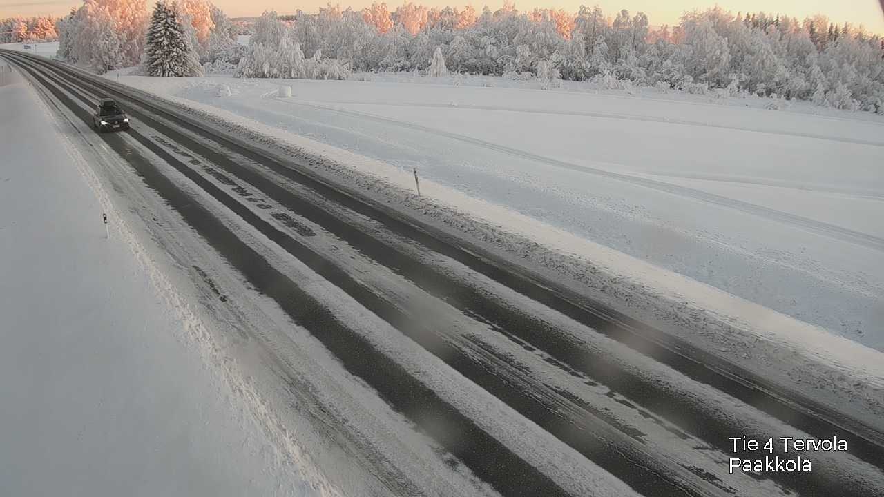 Weather Camera Image Väg 4 Tervola, Paakkola, Tervola, Lappi