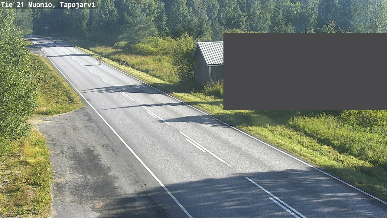Weather Camera Image Road 21 Muonio, Tapojärvi, Muonio, Lappi