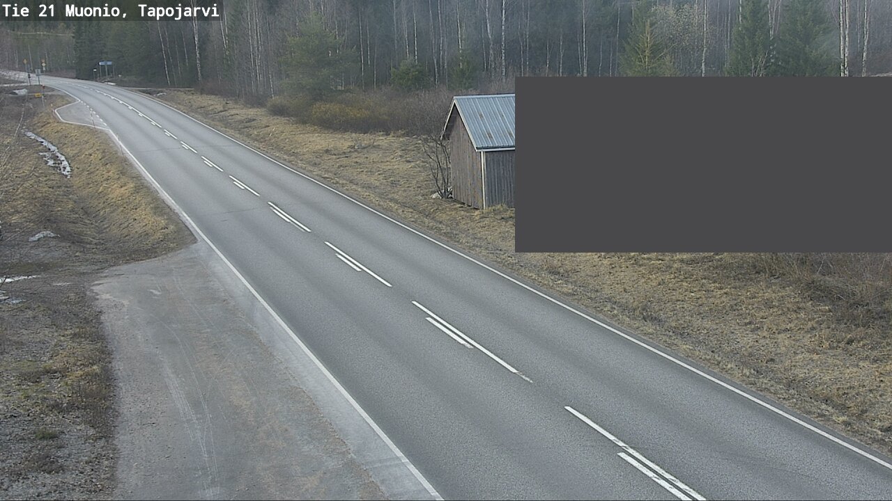 Kelikamerat Kuva Tie 21 Muonio, Tapojärvi, Muonio, Lappi