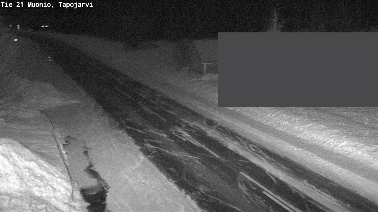 Kelikamerat Kuva Tie 21 Muonio, Tapojärvi, Muonio, Lappi