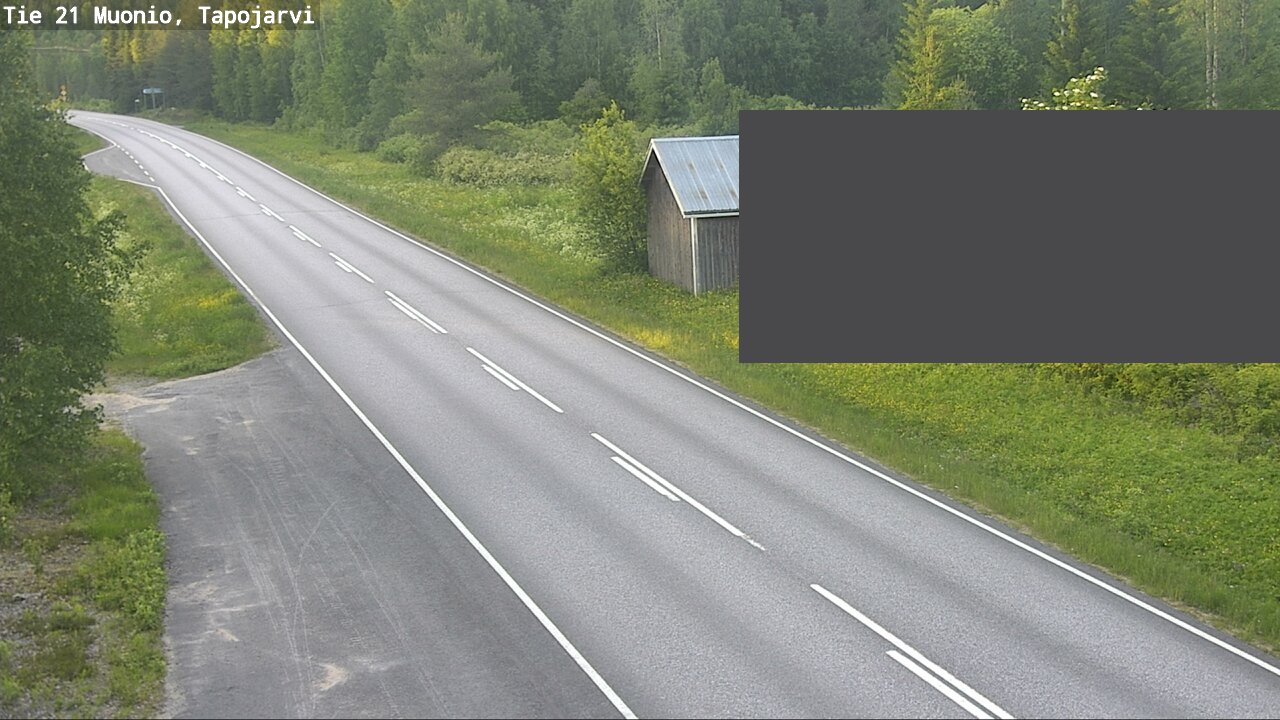 Kelikamerat Kuva Tie 21 Muonio, Tapojärvi, Muonio, Lappi