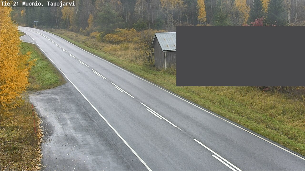 Kelikamerat Kuva Tie 21 Muonio, Tapojärvi, Muonio, Lappi