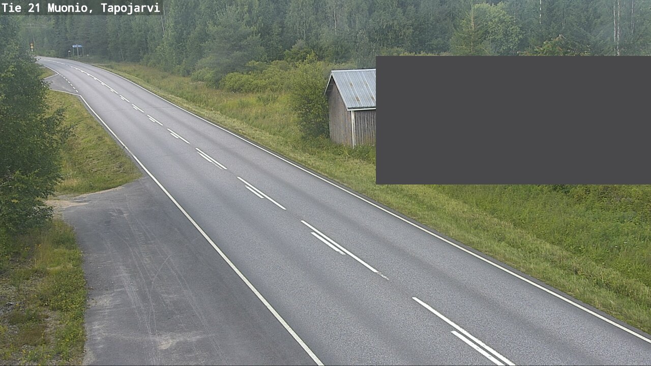 Weather Camera Image Väg 21 Muonio, Tapojärvi, Muonio, Lappi