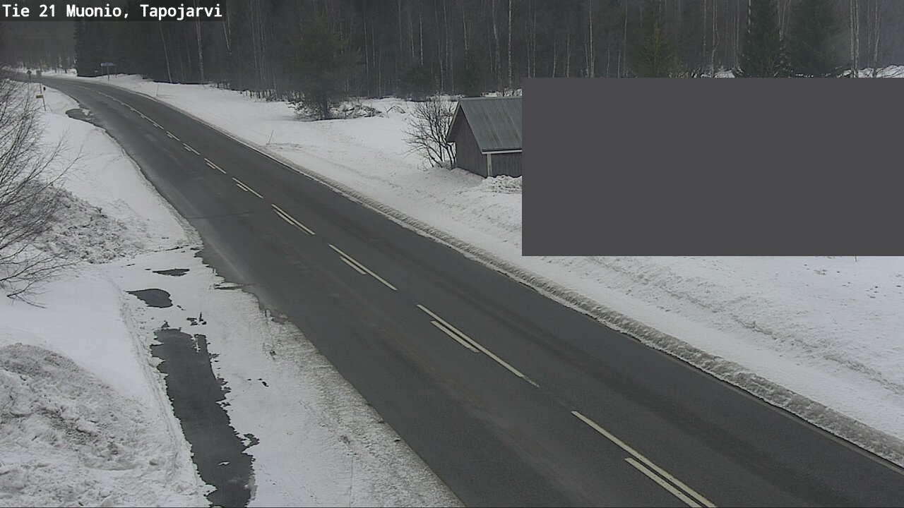 Kelikamerat Kuva Tie 21 Muonio, Tapojärvi, Muonio, Lappi