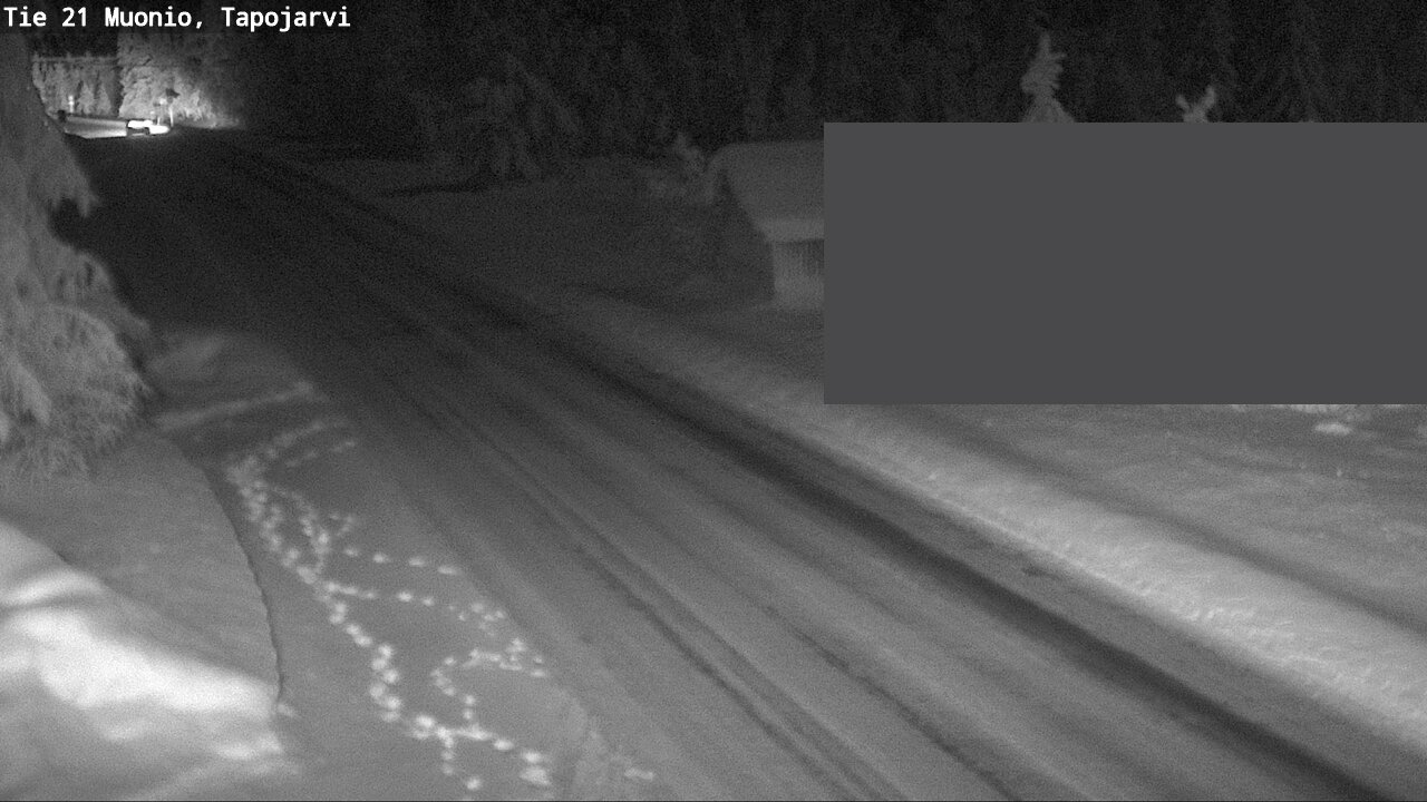 Kelikamerat Kuva Tie 21 Muonio, Tapojärvi, Muonio, Lappi