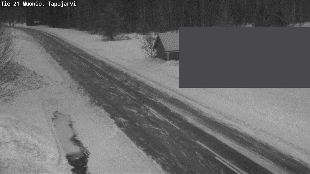 Kelikamerat Kuva Tie 21 Muonio, Tapojärvi, Muonio, Lappi