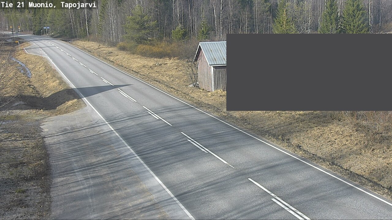 Kelikamerat Kuva Tie 21 Muonio, Tapojärvi, Muonio, Lappi