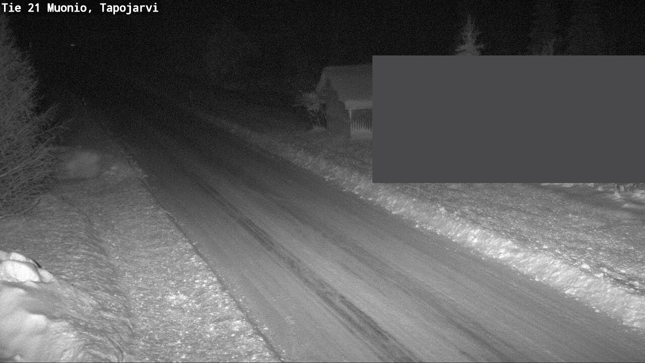 Weather Camera Image Väg 21 Muonio, Tapojärvi, Muonio, Lappi