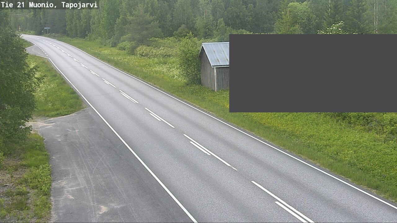 Kelikamerat Kuva Tie 21 Muonio, Tapojärvi, Muonio, Lappi