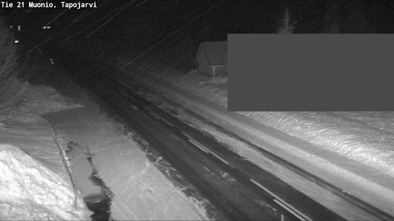 Kelikamerat Kuva Tie 21 Muonio, Tapojärvi, Muonio, Lappi