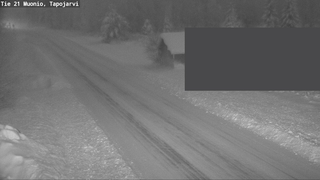 Weather Camera Image Väg 21 Muonio, Tapojärvi, Muonio, Lappi