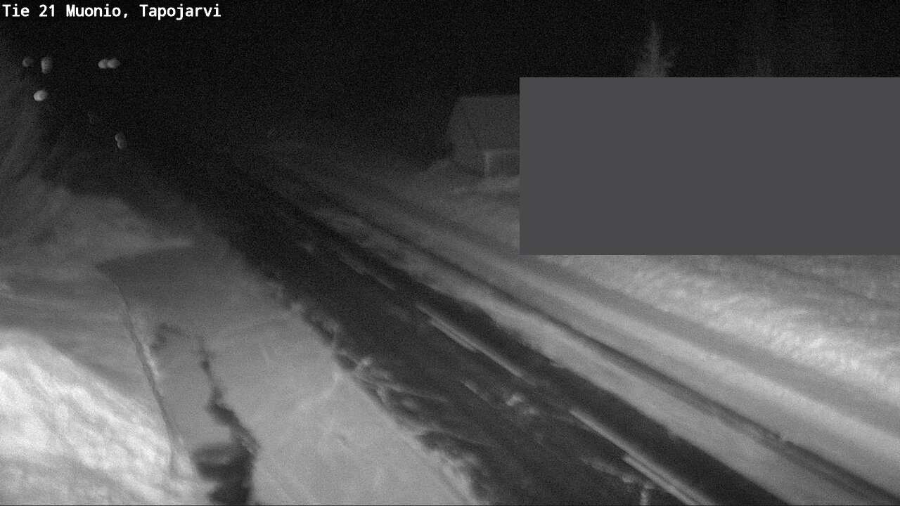 Kelikamerat Kuva Tie 21 Muonio, Tapojärvi, Muonio, Lappi