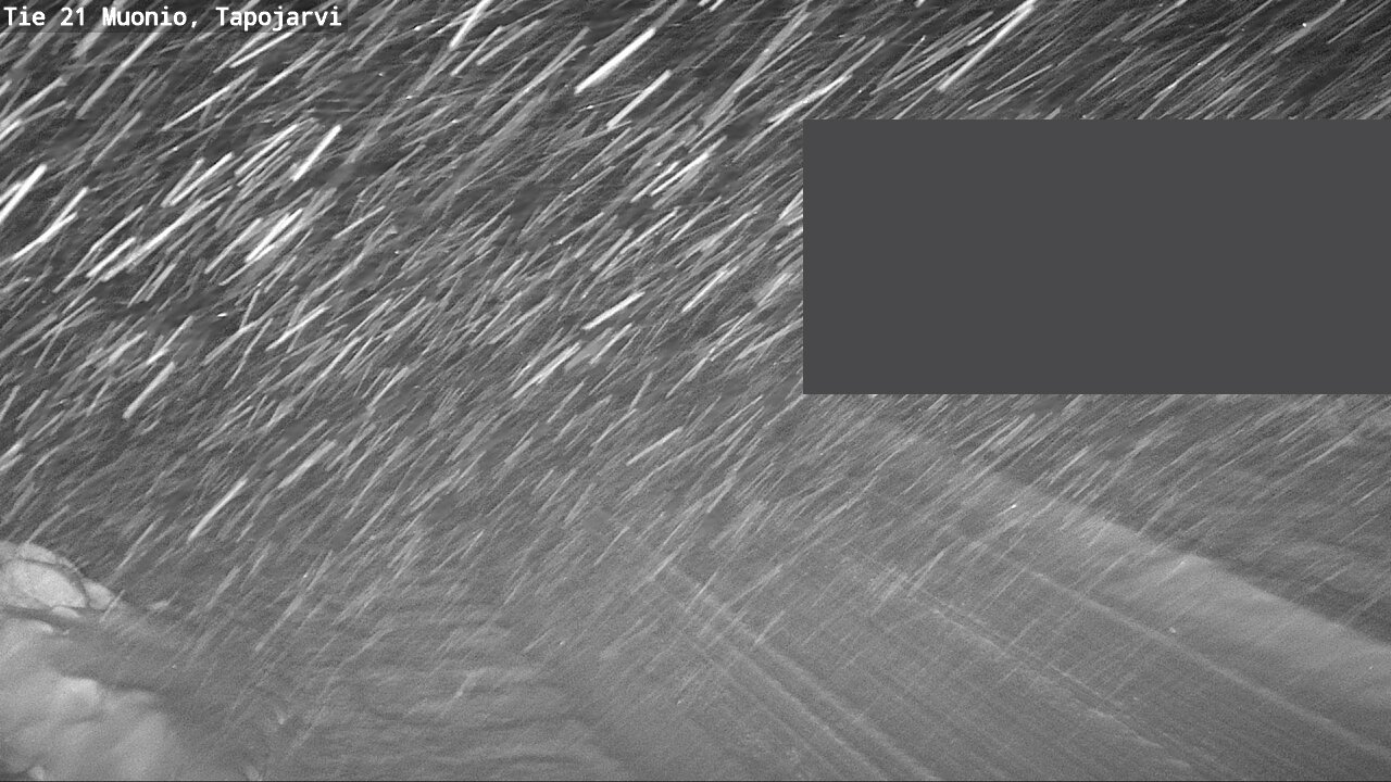 Weather Camera Image Väg 21 Muonio, Tapojärvi, Muonio, Lappi