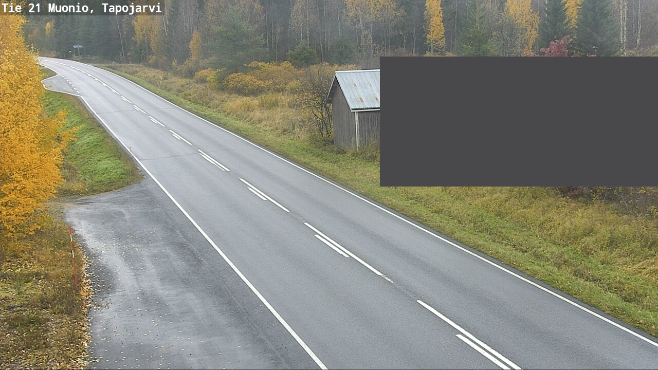 Kelikamerat Kuva Tie 21 Muonio, Tapojärvi, Muonio, Lappi
