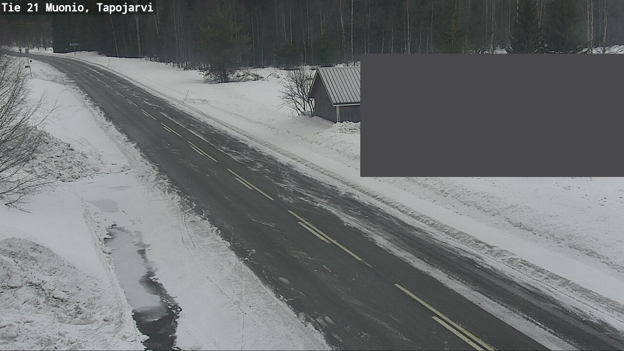 Kelikamerat Kuva Tie 21 Muonio, Tapojärvi, Muonio, Lappi