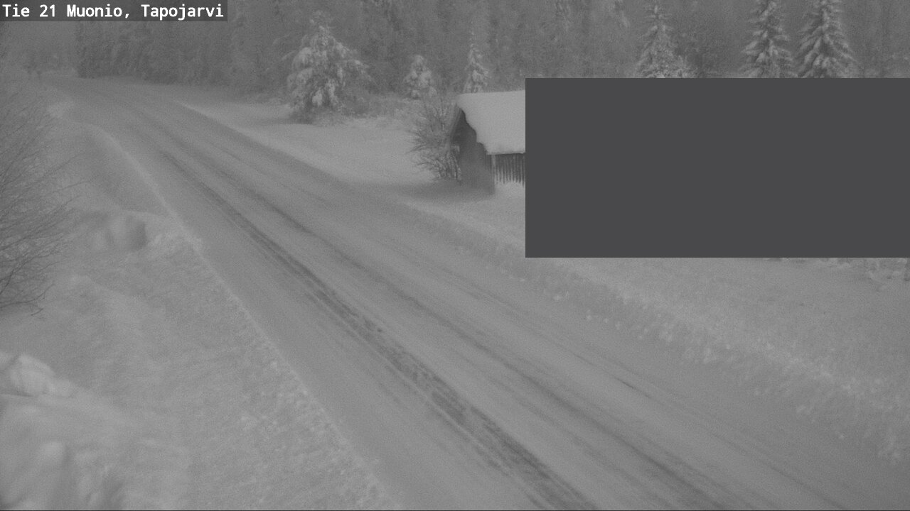 Weather Camera Image Väg 21 Muonio, Tapojärvi, Muonio, Lappi