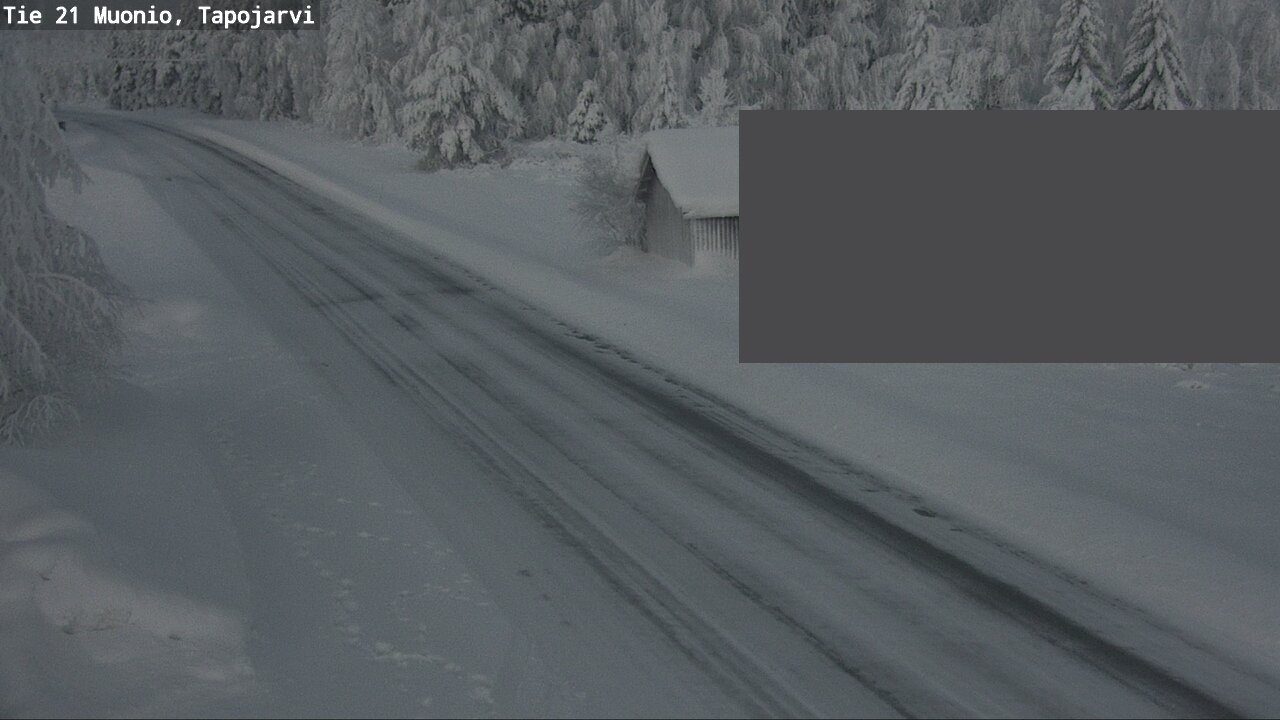 Kelikamerat Kuva Tie 21 Muonio, Tapojärvi, Muonio, Lappi