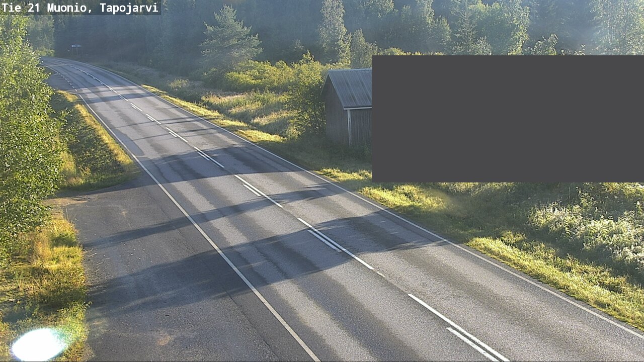 Weather Camera Image Väg 21 Muonio, Tapojärvi, Muonio, Lappi