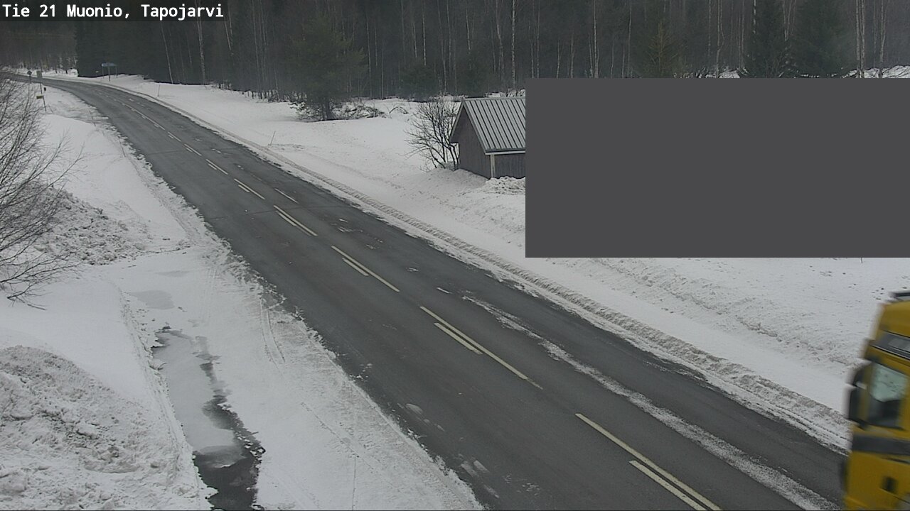 Kelikamerat Kuva Tie 21 Muonio, Tapojärvi, Muonio, Lappi