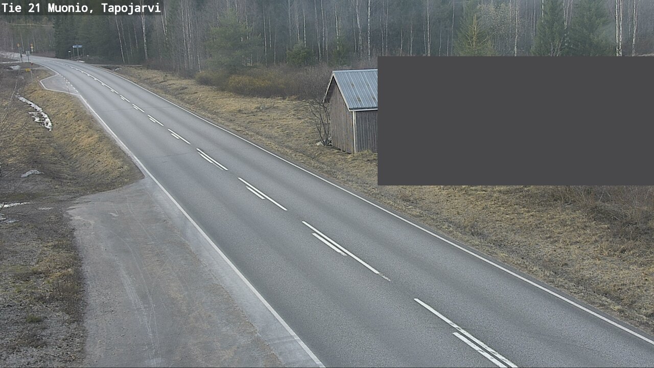 Kelikamerat Kuva Tie 21 Muonio, Tapojärvi, Muonio, Lappi
