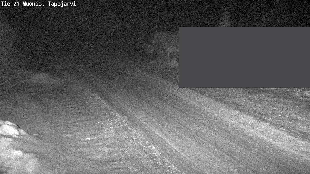 Weather Camera Image Väg 21 Muonio, Tapojärvi, Muonio, Lappi
