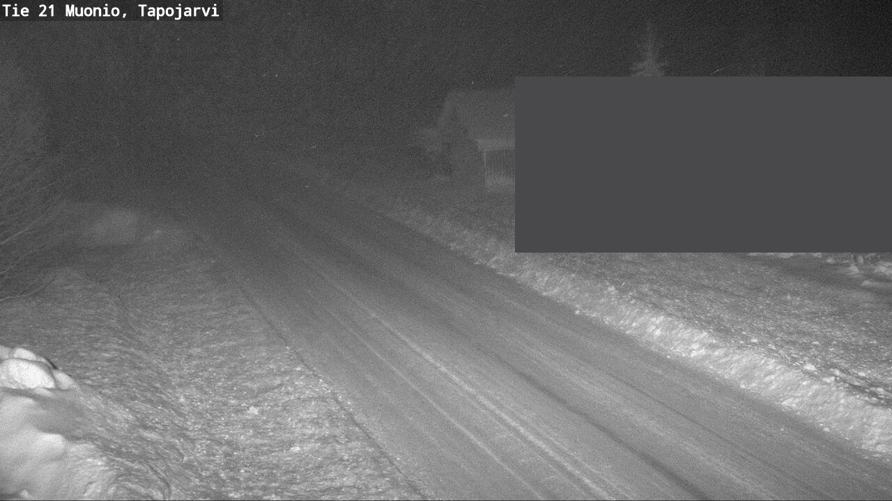 Weather Camera Image Väg 21 Muonio, Tapojärvi, Muonio, Lappi