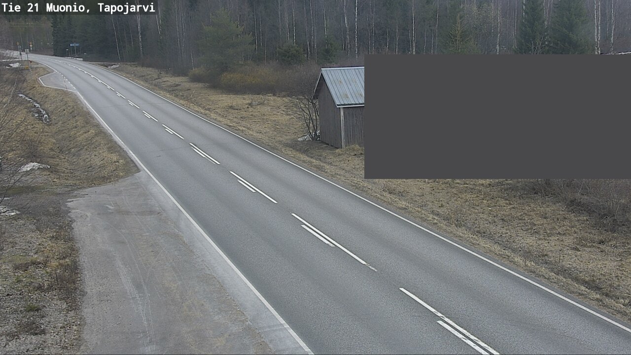 Kelikamerat Kuva Tie 21 Muonio, Tapojärvi, Muonio, Lappi