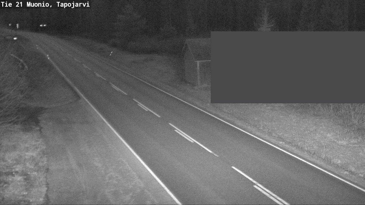 Weather Camera Image Road 21 Muonio, Tapojärvi, Muonio, Lappi