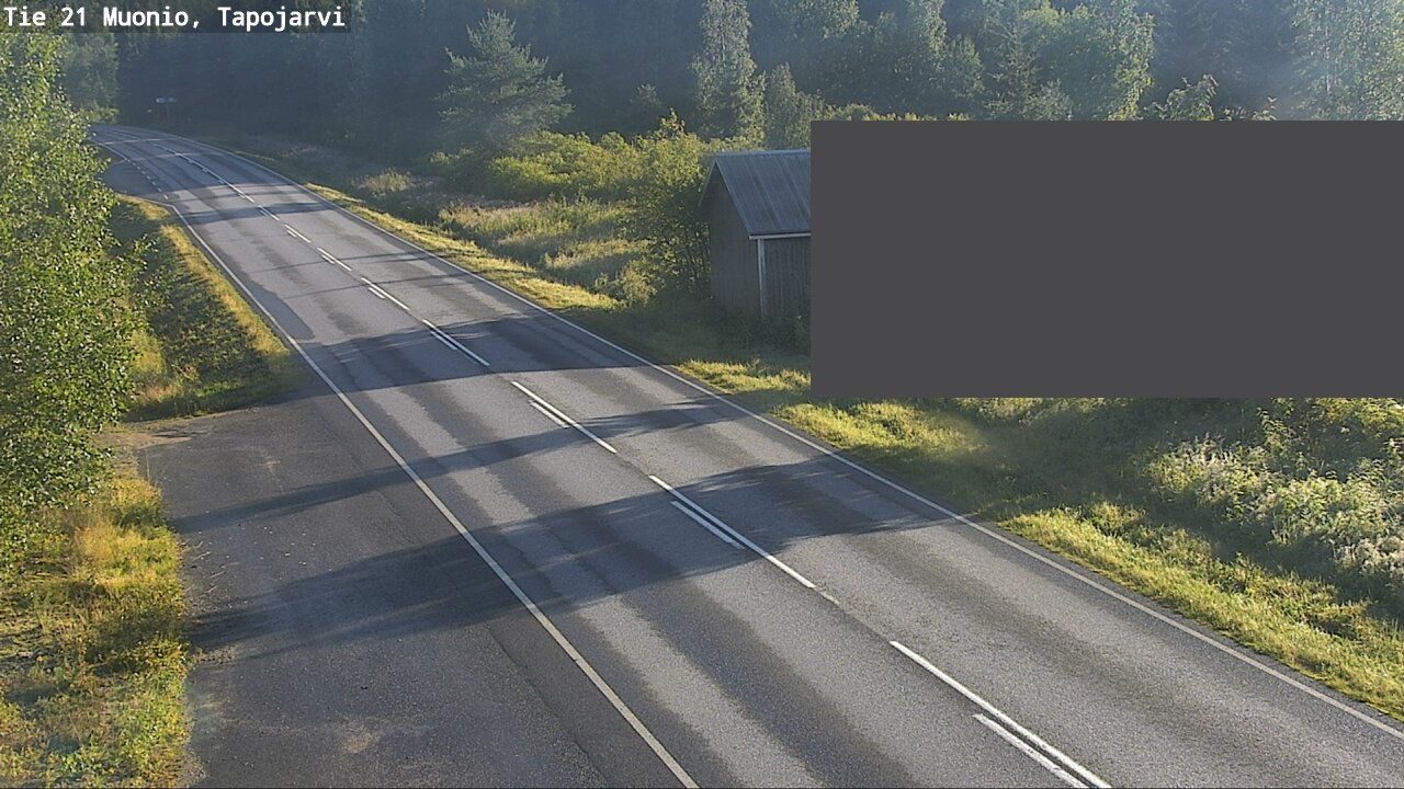 Weather Camera Image Väg 21 Muonio, Tapojärvi, Muonio, Lappi