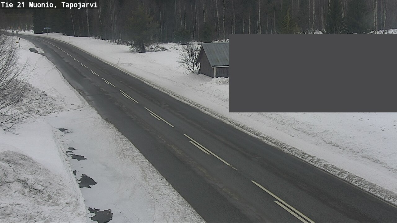 Kelikamerat Kuva Tie 21 Muonio, Tapojärvi, Muonio, Lappi