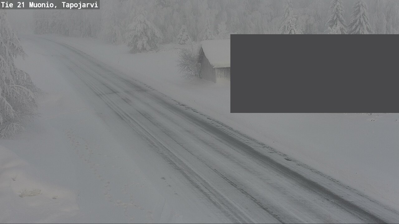 Kelikamerat Kuva Tie 21 Muonio, Tapojärvi, Muonio, Lappi