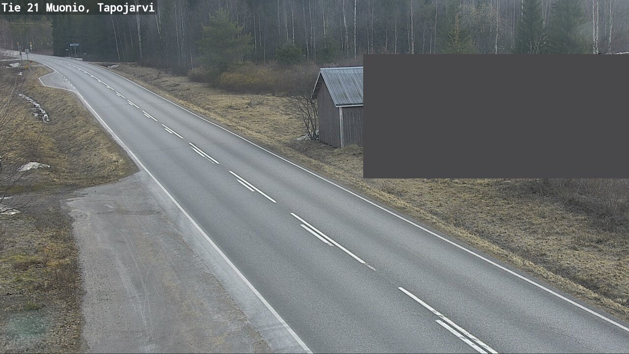Kelikamerat Kuva Tie 21 Muonio, Tapojärvi, Muonio, Lappi
