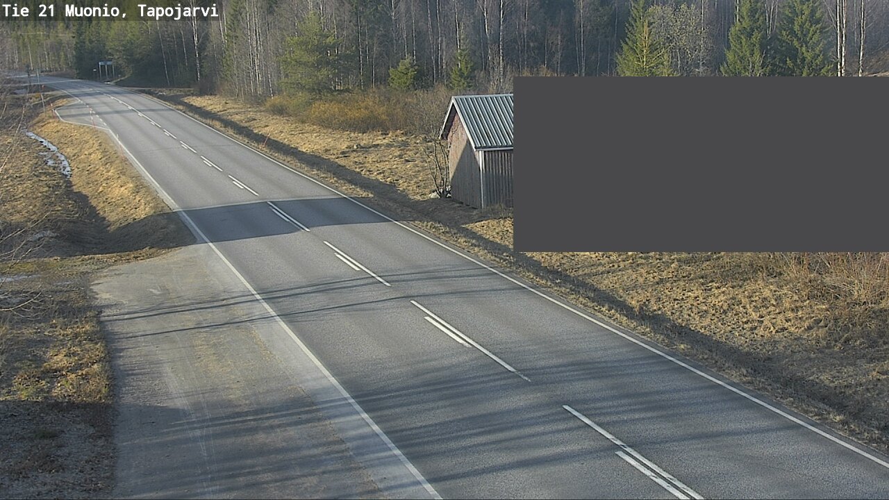 Kelikamerat Kuva Tie 21 Muonio, Tapojärvi, Muonio, Lappi