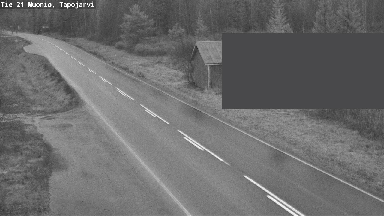 Kelikamerat Kuva Tie 21 Muonio, Tapojärvi, Muonio, Lappi