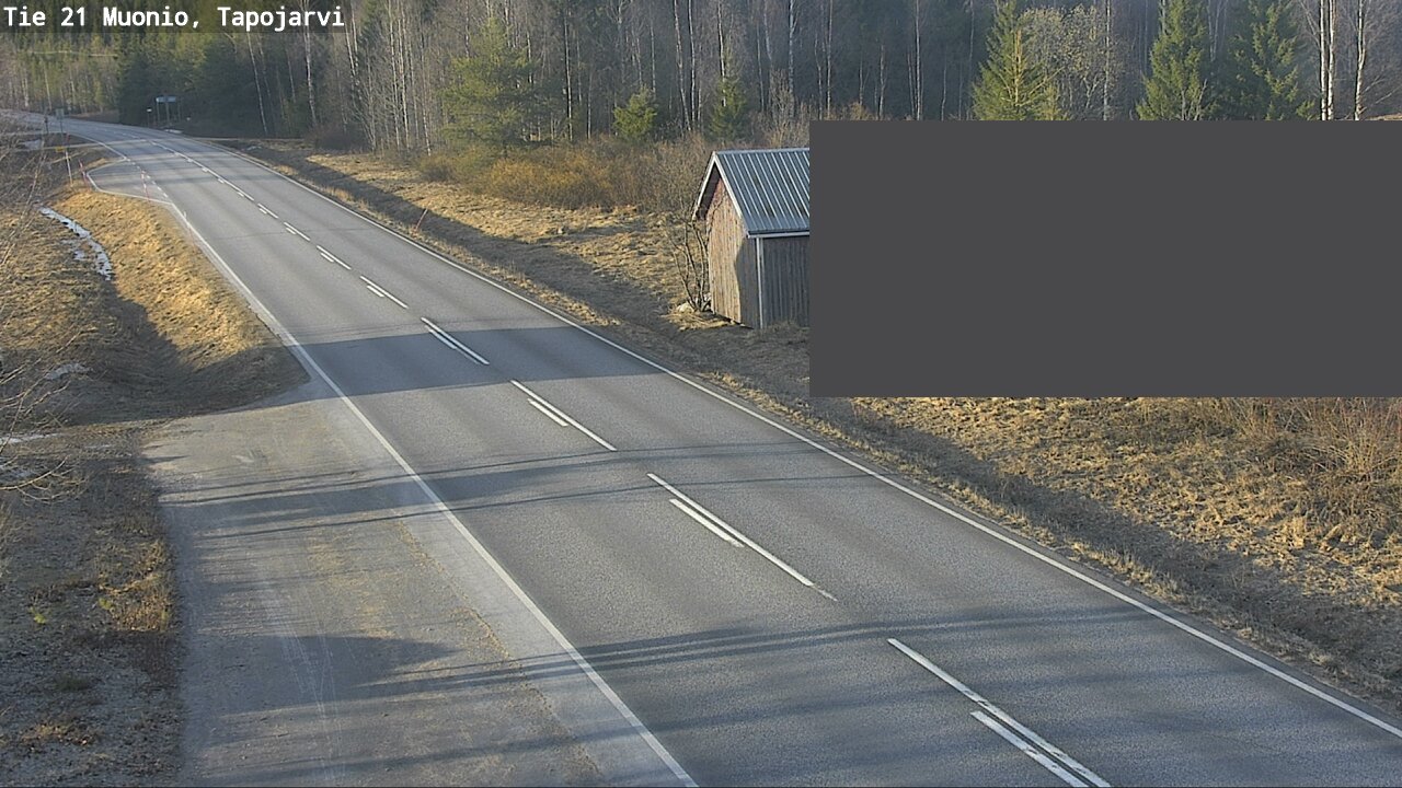 Kelikamerat Kuva Tie 21 Muonio, Tapojärvi, Muonio, Lappi