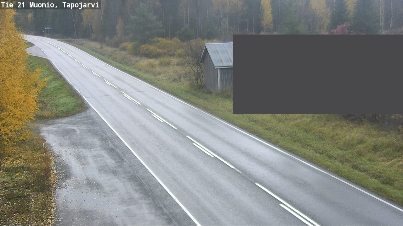 Weather Camera Image Road 21 Muonio, Tapojärvi, Muonio, Lappi