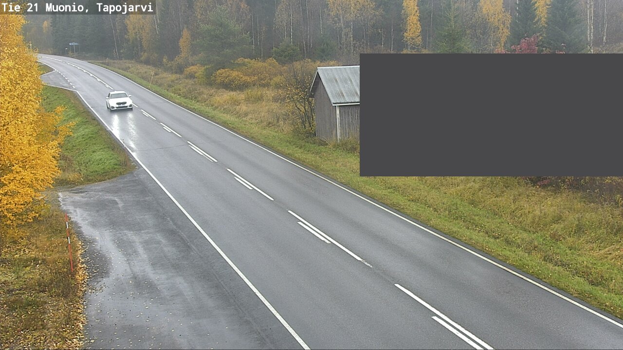 Kelikamerat Kuva Tie 21 Muonio, Tapojärvi, Muonio, Lappi
