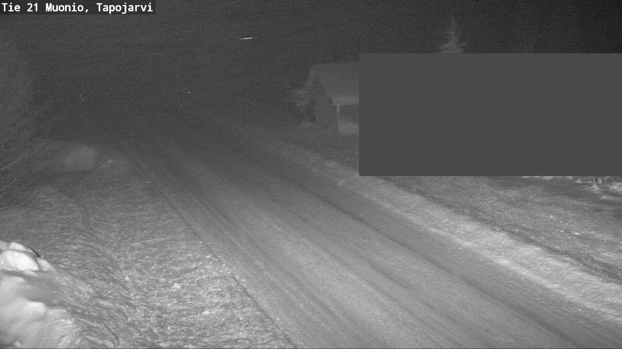 Weather Camera Image Väg 21 Muonio, Tapojärvi, Muonio, Lappi