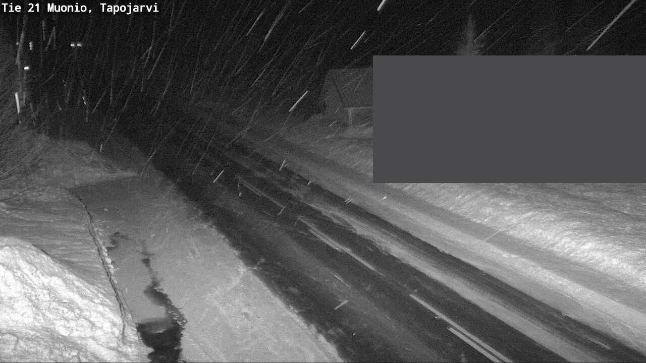 Kelikamerat Kuva Tie 21 Muonio, Tapojärvi, Muonio, Lappi