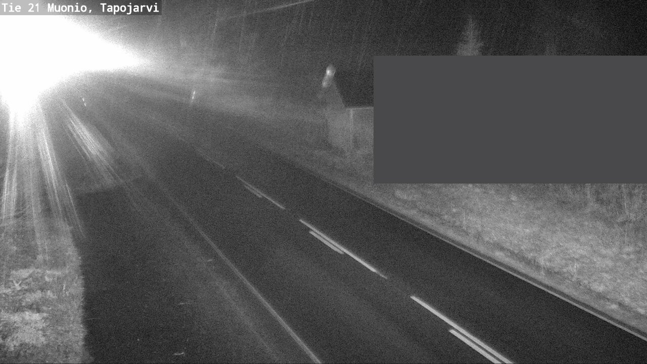 Kelikamerat Kuva Tie 21 Muonio, Tapojärvi, Muonio, Lappi