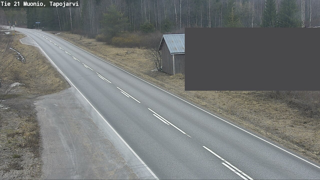 Kelikamerat Kuva Tie 21 Muonio, Tapojärvi, Muonio, Lappi