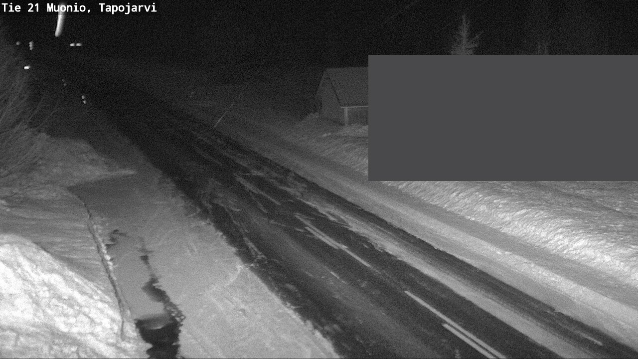 Kelikamerat Kuva Tie 21 Muonio, Tapojärvi, Muonio, Lappi