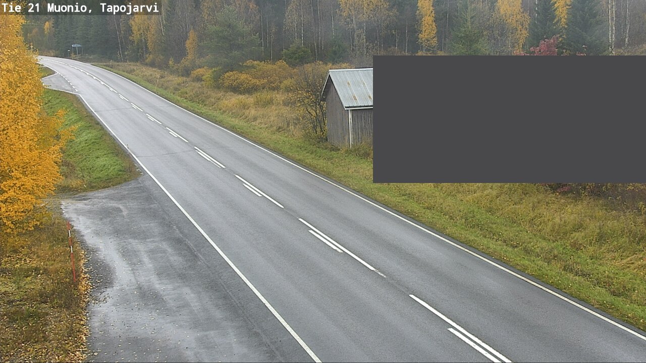 Kelikamerat Kuva Tie 21 Muonio, Tapojärvi, Muonio, Lappi