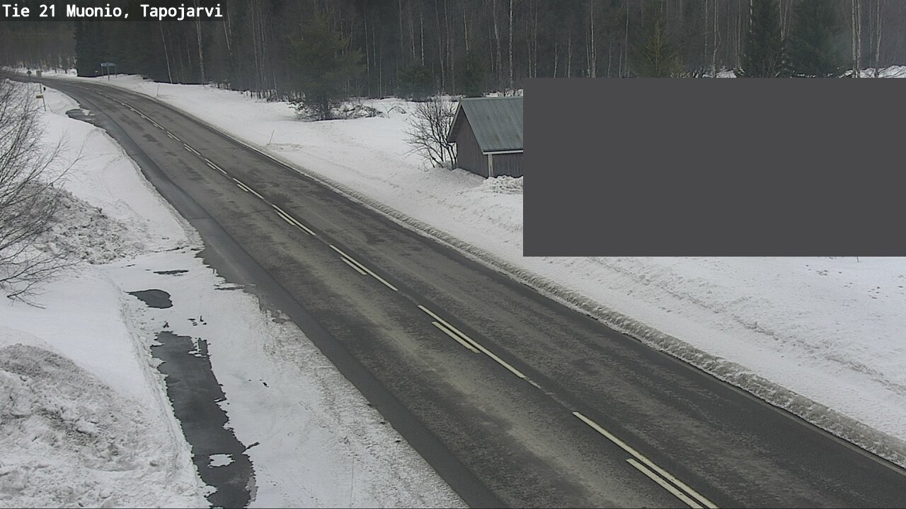 Kelikamerat Kuva Tie 21 Muonio, Tapojärvi, Muonio, Lappi