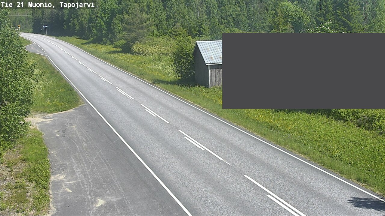 Kelikamerat Kuva Tie 21 Muonio, Tapojärvi, Muonio, Lappi