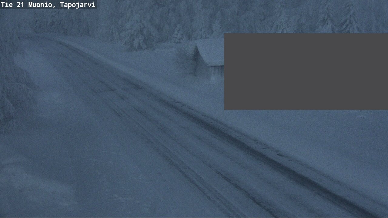 Kelikamerat Kuva Tie 21 Muonio, Tapojärvi, Muonio, Lappi