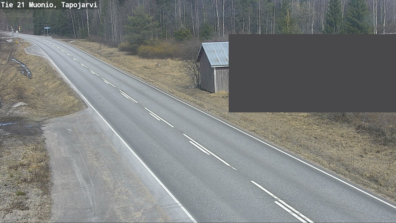 Kelikamerat Kuva Tie 21 Muonio, Tapojärvi, Muonio, Lappi