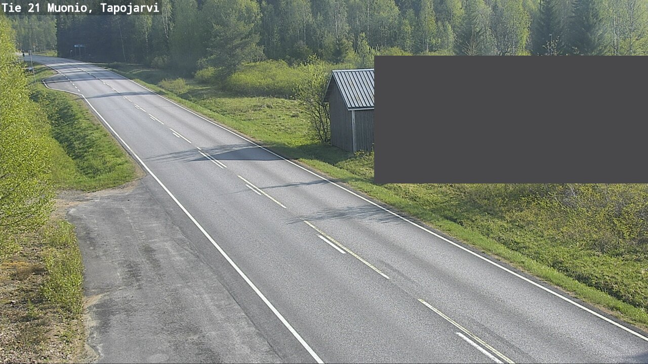 Kelikamerat Kuva Tie 21 Muonio, Tapojärvi, Muonio, Lappi