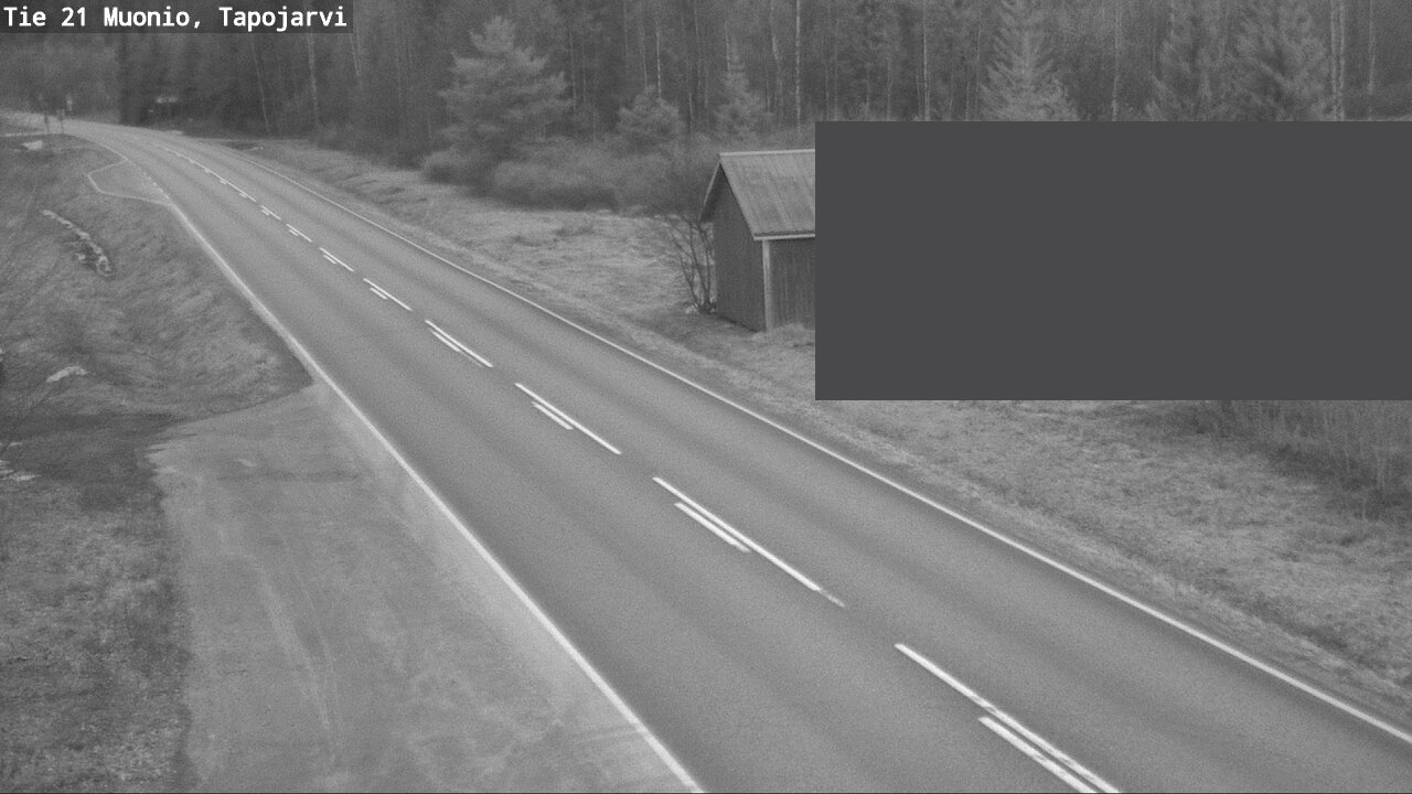Weather Camera Image Road 21 Muonio, Tapojärvi, Muonio, Lappi